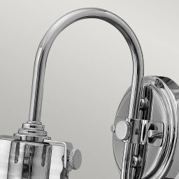 Elstead Lighting Congress kinkiet 1x60 W chrom HK-CONGRESS1-A-CM