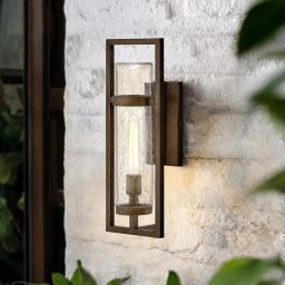 Elstead Lighting Cordillera kinkiet zewnętrzny 1x60 W brązowy HK-CORDILLERA-M-BU