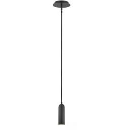 Elstead Lighting Dax lampa wisząca 1x8 W czarna HK-DAX-MP-BK