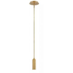 Elstead Lighting Dax lampa wisząca 1x8 W mosiądz HK-DAX-MP-HB