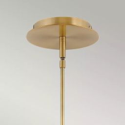 Elstead Lighting Dax lampa wisząca 1x8 W mosiądz HK-DAX-MP-HB