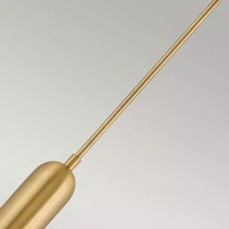 Elstead Lighting Dax lampa wisząca 1x8 W mosiądz HK-DAX-MP-HB