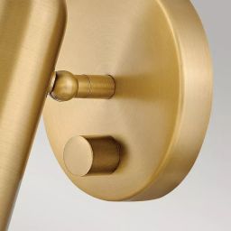 Elstead Lighting Dax kinkiet 1x8 W mosiądz HK-DAX1-HB