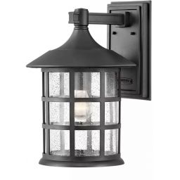Elstead Lighting Freeport kinkiet zewnętrzny 1x60 W czarny HK-FREEPORT2-L-TBK