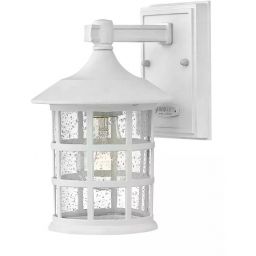 Elstead Lighting Freeport kinkiet zewnętrzny 1x40 W biały HK-FREEPORT2-S-TWH
