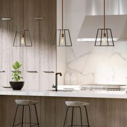 Elstead Lighting Fulton lampa wisząca 1x60 W mosiądz-brązowa HK-FULTON-P