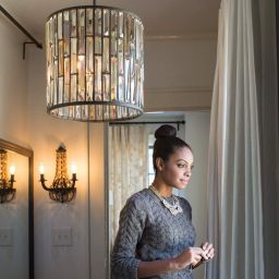 Elstead Lighting Gemma lampa wisząca 1x60 W brązowa vintage HK-GEMMA-P-A-VBZ