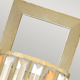 Elstead Lighting Gemma kinkiet 2x60 W srebrny HK-GEMMA2-B-SL