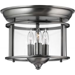 Elstead Lighting Gentry lampa podsufitowa 3x40 W pewter HK-GENTRY-F-PW