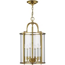 Elstead Lighting Gentry lampa wisząca 6x60 W mosiądz polerowany HK-GENTRY-P-L-PB