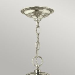 Elstead Lighting Gentry lampa wisząca 6x60 W nikiel polerowany HK-GENTRY-P-L-PN