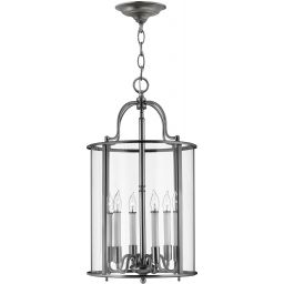 Elstead Lighting Gentry lampa wisząca 6x60 W pewter HK-GENTRY-P-L-PW