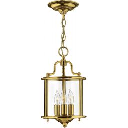 Elstead Lighting Gentry lampa wisząca 3x60 W mosiądz polerowany HK-GENTRY-P-S-PB