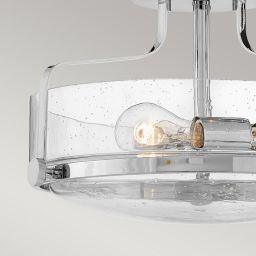 Elstead Lighting Harper lampa podsufitowa 3x60 W chrom polerowany-przezroczysta HK-HARPER-SFS-CM-CS