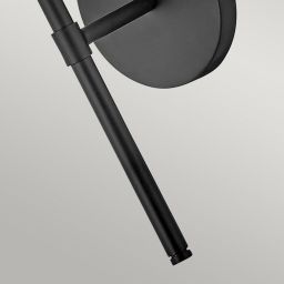 Elstead Lighting Hollis kinkiet 1x40 W biały-czarny HK-HOLLIS1-O-BK-BATH