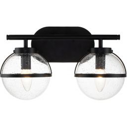 Elstead Lighting Hollis kinkiet 2x40 W czarny HK-HOLLIS2-C-BK-BATH