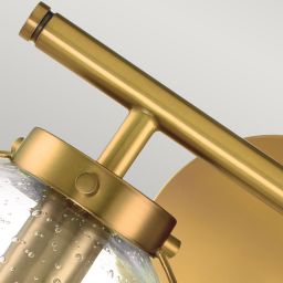 Elstead Lighting Hollis kinkiet 2x40 W stary mosiądz HK-HOLLIS2-C-HB-BATH