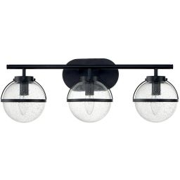 Elstead Lighting Hollis kinkiet 3x40 W czarny HK-HOLLIS3-C-BK-BATH