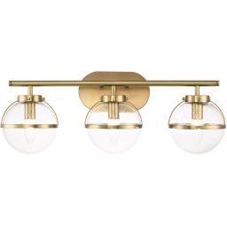 Elstead Lighting Hollis kinkiet 3x40 W stary mosiądz HK-HOLLIS3-C-HB-BATH