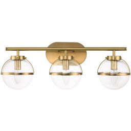 Elstead Lighting Hollis kinkiet 3x40 W stary mosiądz HK-HOLLIS3-C-HB-BATH