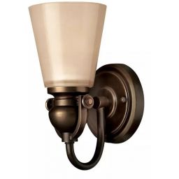 Elstead Lighting Mayflower kinkiet 1x60 W brązowy HK-MAYFLOWER1