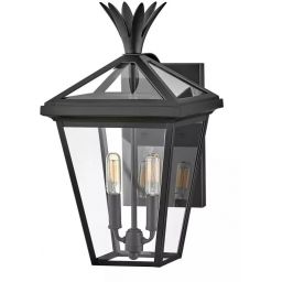 Elstead Lighting Palma kinkiet zewnętrzny 2x40 W czarny HK-PALMA-M-BK