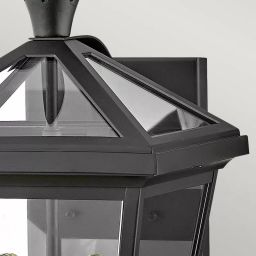 Elstead Lighting Palma kinkiet zewnętrzny 2x40 W czarny HK-PALMA-M-BK