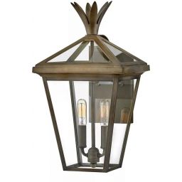 Elstead Lighting Palma kinkiet zewnętrzny 2x40 W brązowy HK-PALMA-M-BU
