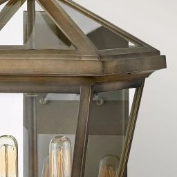 Elstead Lighting Palma kinkiet zewnętrzny 2x40 W brązowy HK-PALMA-M-BU