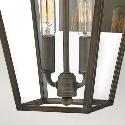 Elstead Lighting Palma kinkiet zewnętrzny 2x40 W brązowy HK-PALMA-M-BU