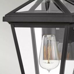 Elstead Lighting Palma kinkiet zewnętrzny 1x60 W czarny HK-PALMA-S-BK