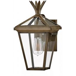 Elstead Lighting Palma kinkiet zewnętrzny 1x60 W brązowy HK-PALMA-S-BU