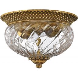 Elstead Lighting Plantation plafon 2x60 W oksydowany mosiądz HK-PLANTATION-FS-BB