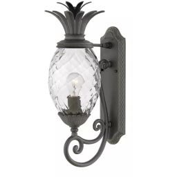 Elstead Lighting Plantation kinkiet zewnętrzny 1x40 W czarny HK-PLANTATION-M-MB