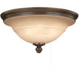 Elstead Lighting Plymouth plafon 3x60 W brązowy HK-PLYMOUTH-F