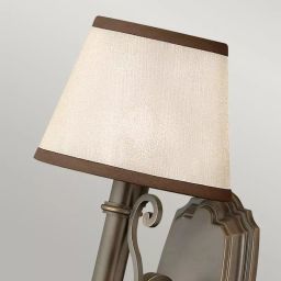 Elstead Lighting Plymouth kinkiet 1x40 W brązowy HK-PLYMOUTH1