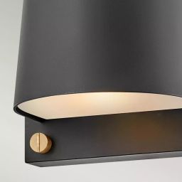 Elstead Lighting Scout kinkiet zewnętrzny 1x8 W czarny HK-SCOUT-BK