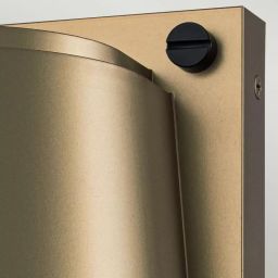 Elstead Lighting Scout kinkiet zewnętrzny 1x8 W mosiądz HK-SCOUT-PHB