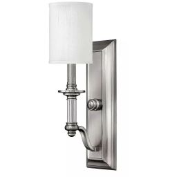 Elstead Lighting Sussex kinkiet 1x40 W nikiel HK-SUSSEX1