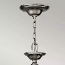 Elstead Lighting Sussex lampa wisząca 9x40 W nikiel HK-SUSSEX9