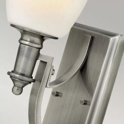 Elstead Lighting Truman kinkiet 1x60 W nikiel HK-TRUMAN1