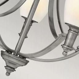 Elstead Lighting Truman lampa wisząca 5x60 W nikiel HK-TRUMAN5
