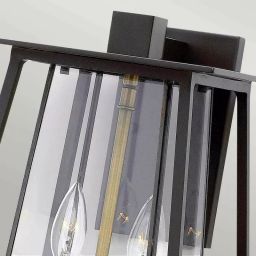 Elstead Lighting Walker kinkiet zewnętrzny 2x60 W brązowy HK-WALKER2-L