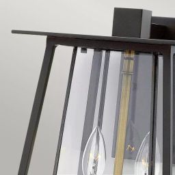 Elstead Lighting Walker kinkiet zewnętrzny 2x60 W brązowy HK-WALKER2-L