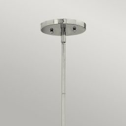 Elstead Lighting Zelda lampa wisząca 1x60 W polerowany nikiel HK-ZELDA-P-A-PN