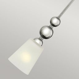 Elstead Lighting Zelda lampa wisząca 1x60 W polerowany nikiel HK-ZELDA-P-A-PN