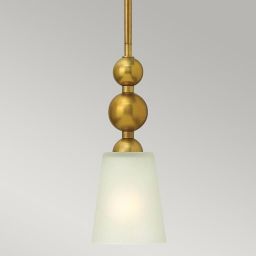Elstead Lighting Zelda lampa wisząca 1x60 W vintage mosiądz HK-ZELDA-P-A-VS