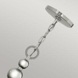 Elstead Lighting Zelda lampa wisząca 3x60 W nikiel polerowany HK-ZELDA-P-B-PN