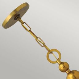 Elstead Lighting Zelda lampa wisząca 3x60 W vintage mosiądz HK-ZELDA-P-B-VS