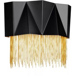 Elstead Lighting Zuma kinkiet 3x9 W czarny HK-ZUMA-3W-SBG